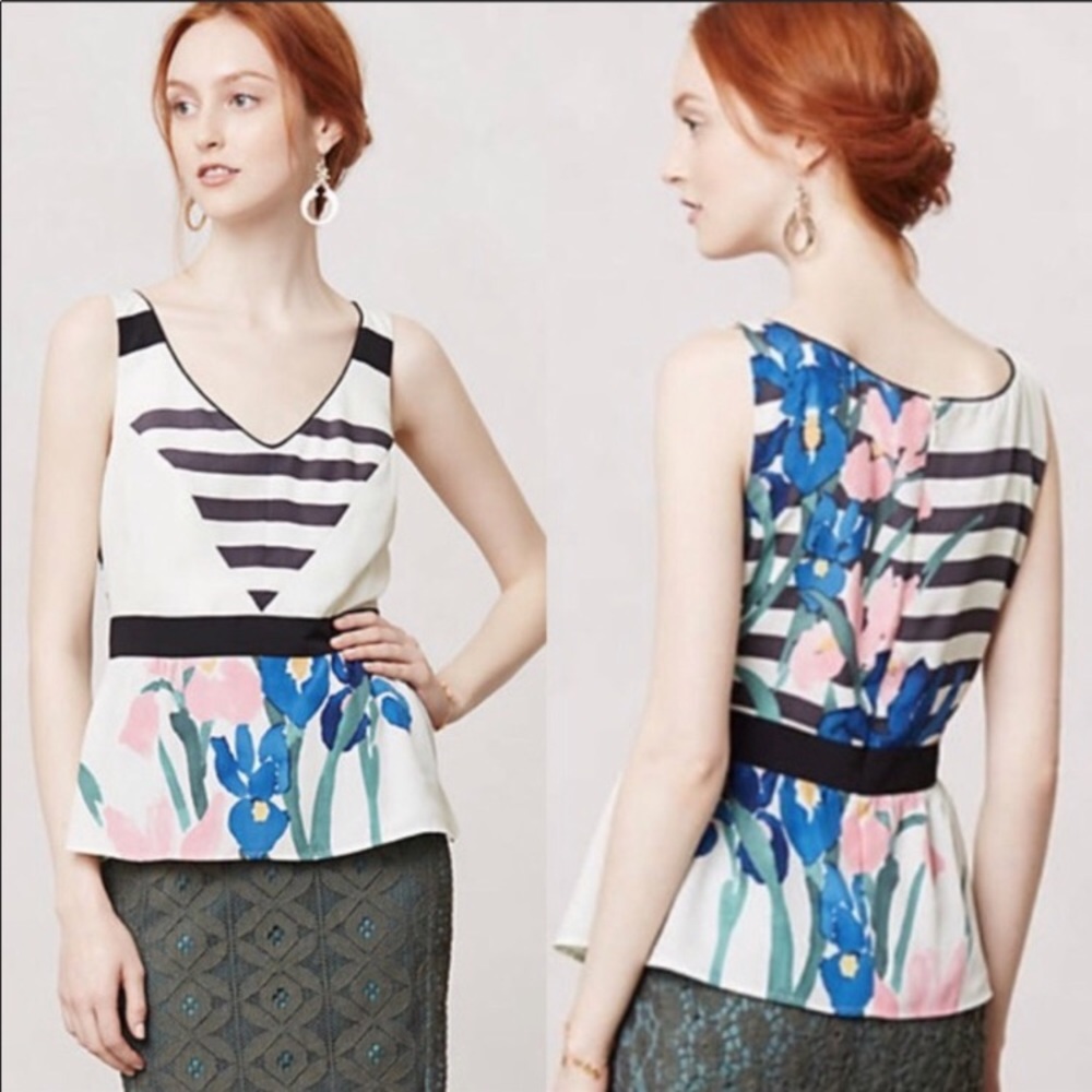 Anthropologie Elevenses Top